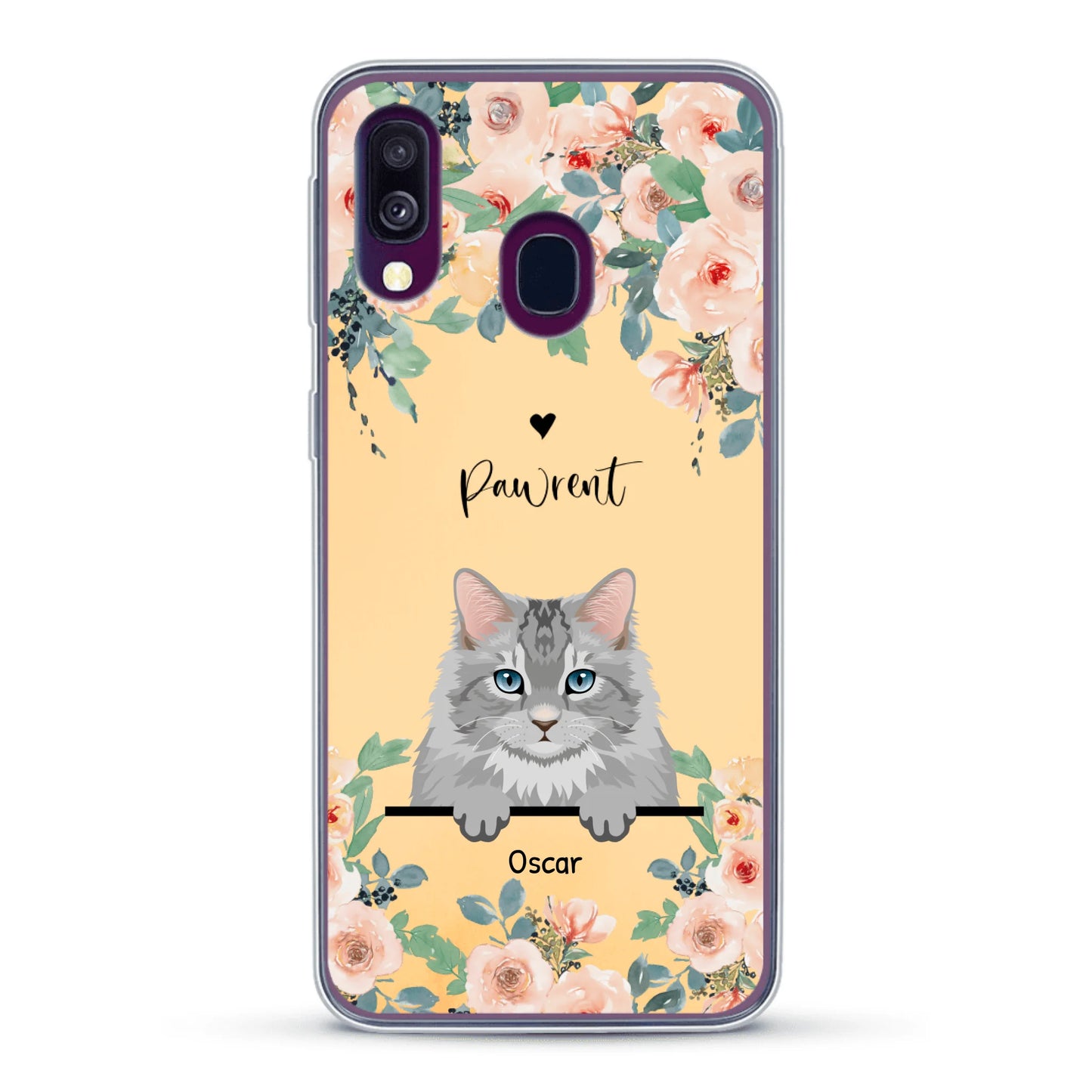 Peeking pets - Personalised Phone Case