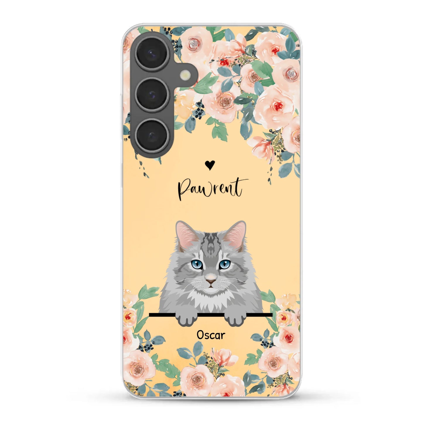 Peeking pets - Personalised Phone Case