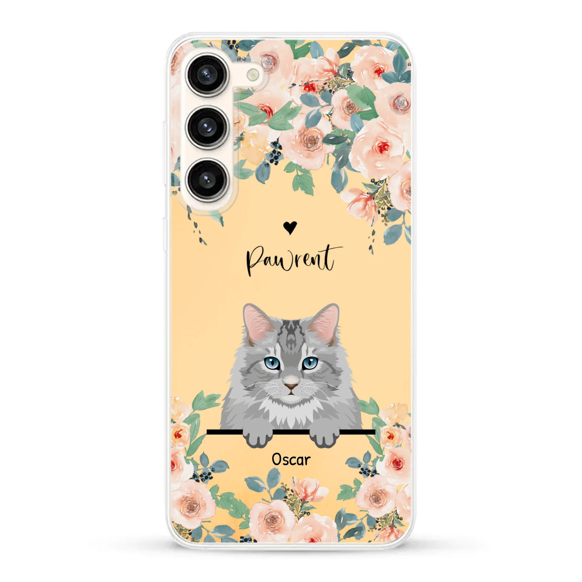 Personalised Phone Case - Peeking pets
