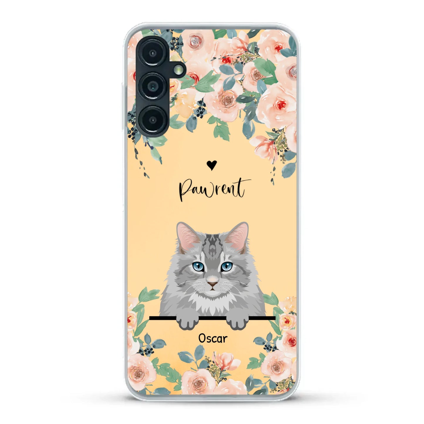 Peeking pets - Personalised Phone Case