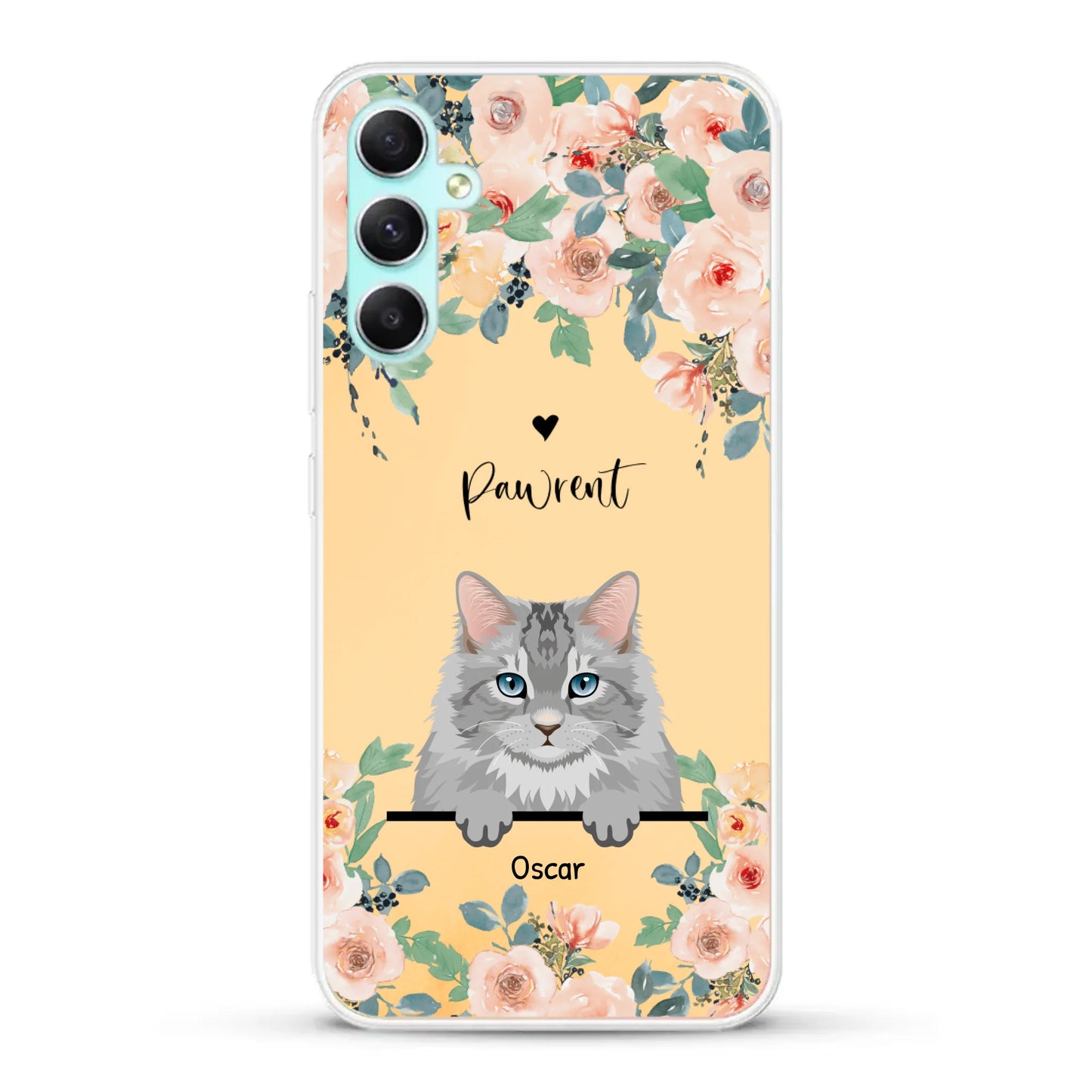 Peeking pets - Personalised Phone Case