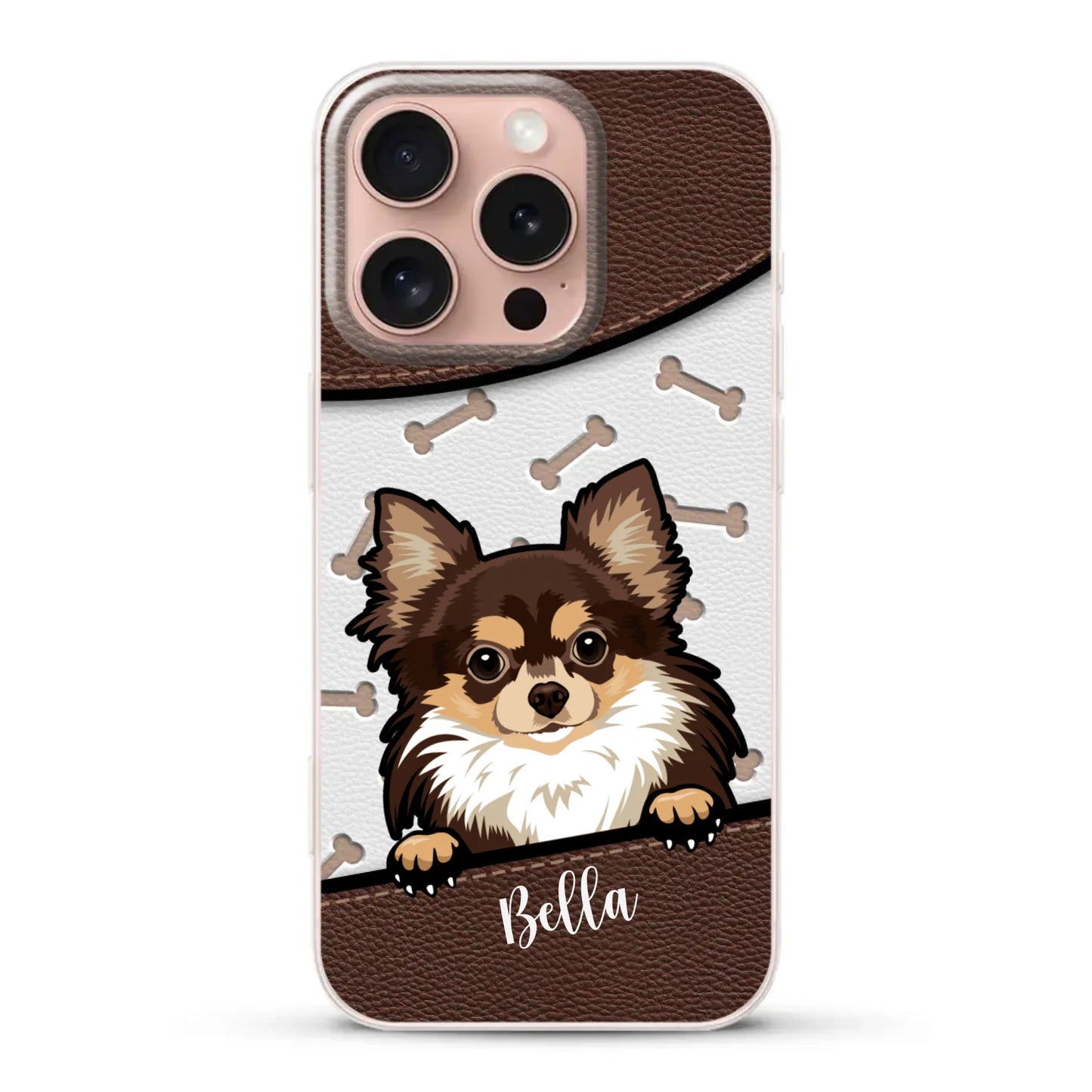 Pet leather look - Personalised Phone Case