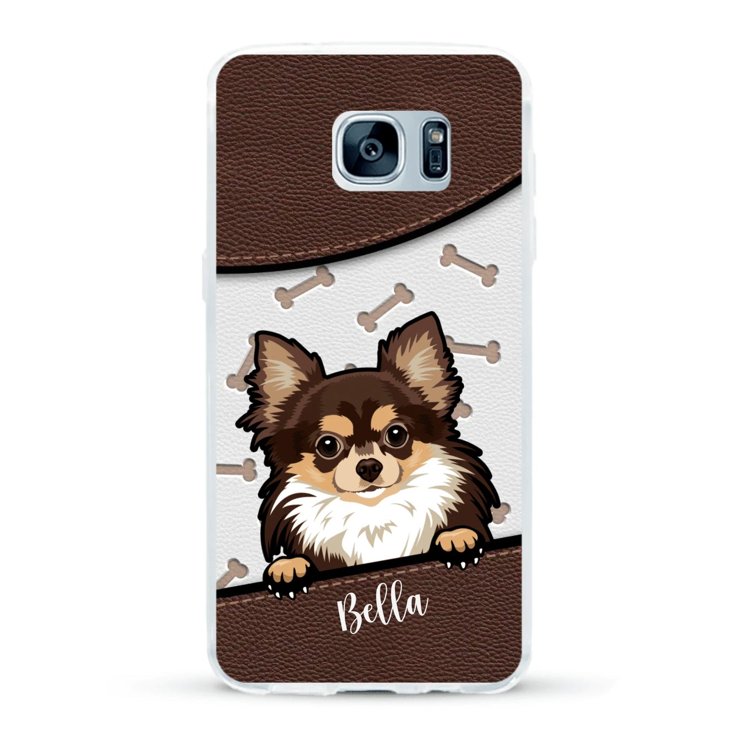 Pet leather look - Personalised Phone Case
