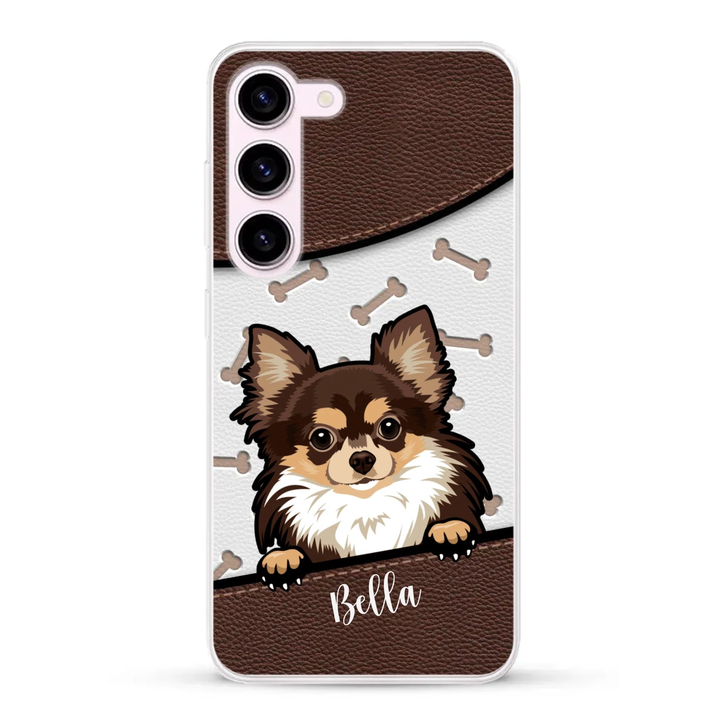 Pet leather look - Personalised Phone Case
