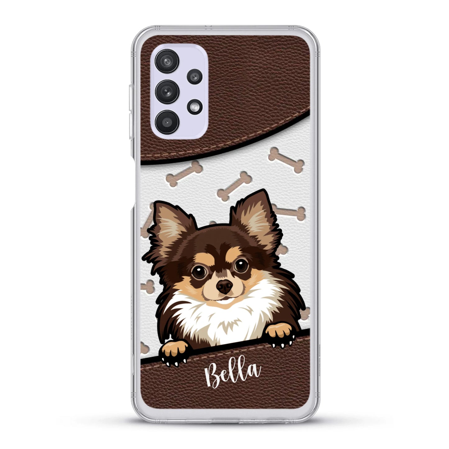 Pet leather look - Personalised Phone Case