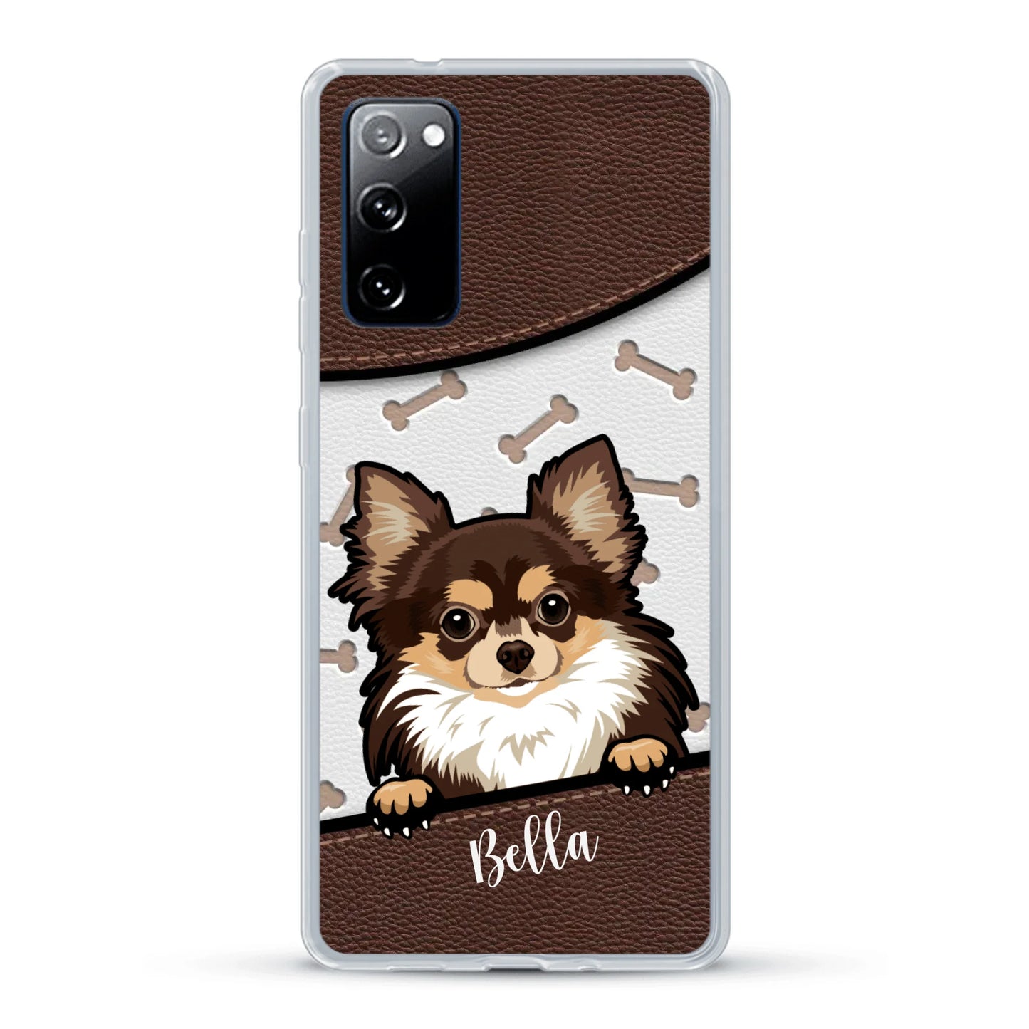 Pet leather look - Personalised Phone Case