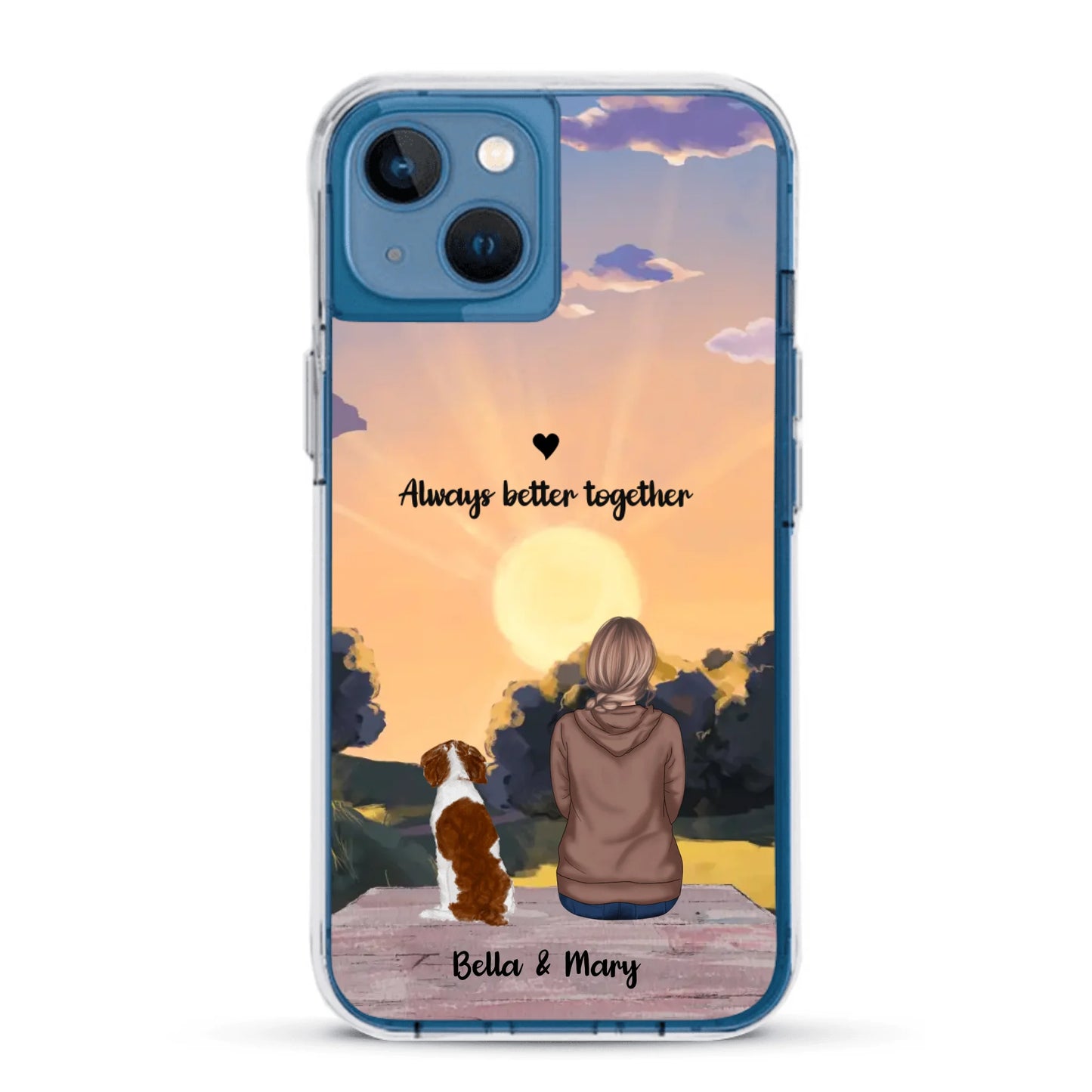 Seasons with pets - Personalised Phone Case