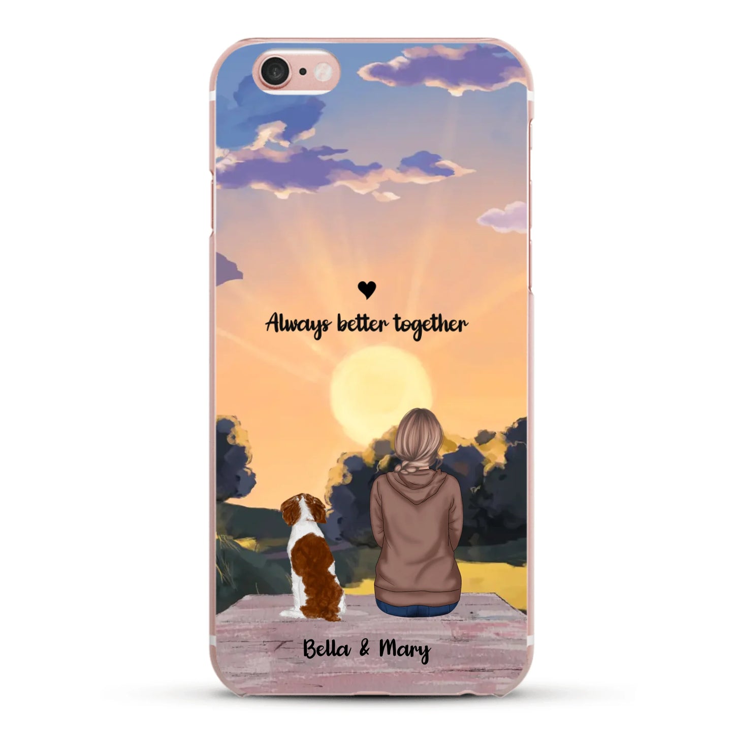 Seasons with pets - Personalised Phone Case