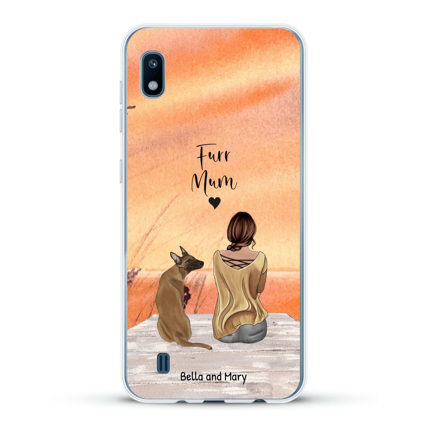 Together with my pet - Personalised Phone Case