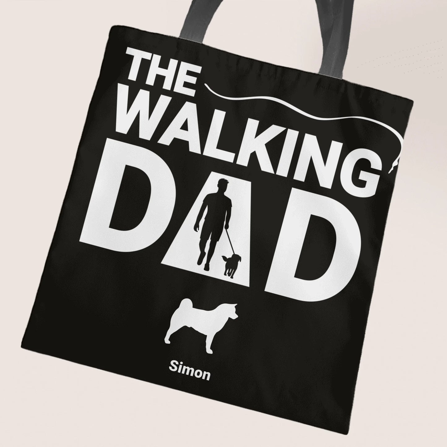 The Walking Mum / Dad - Personalised Tote Bag