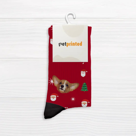 Your photo (Christmas Edition) - Personalised Socks