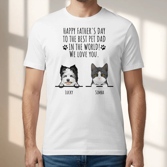 Happy Father's Day - Personalised T-Shirt