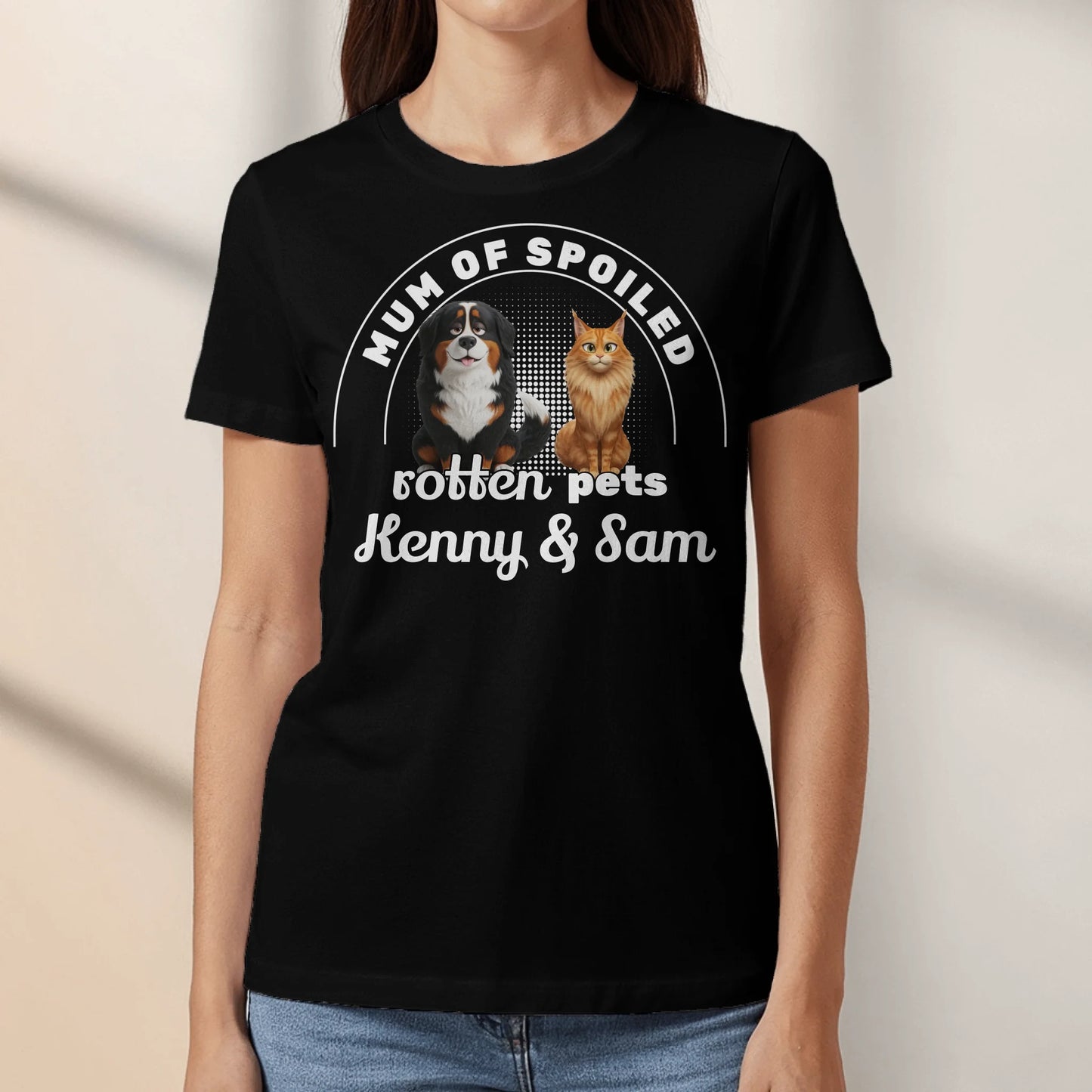Spoiled rotten! - Personalised T-Shirt
