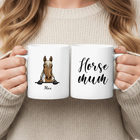 Horse mum - Personalised Mug - Featured Image
