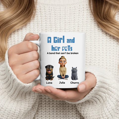 An unbreakable bond - Personalised Mug - Featured Image