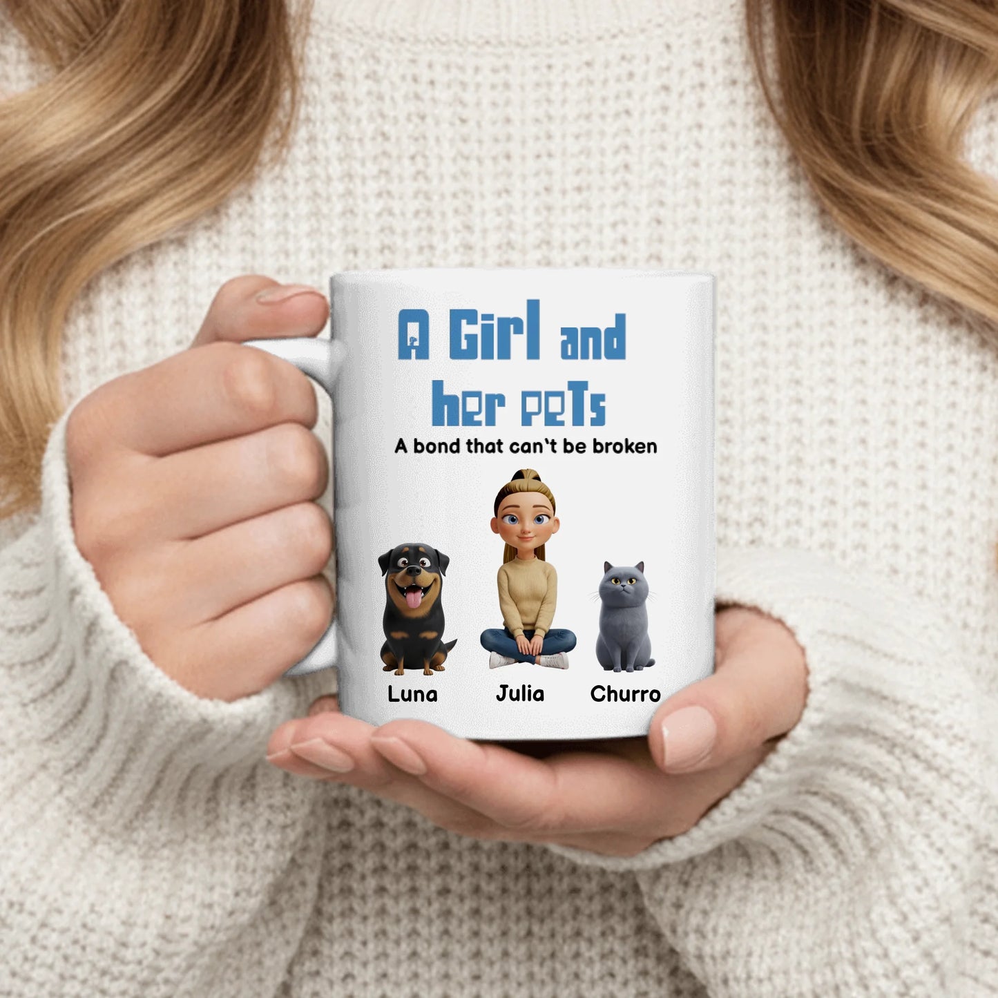 An unbreakable bond - Personalised Mug