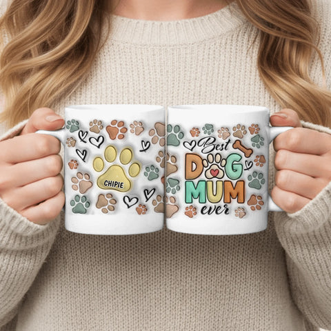 Best pet parents (3D look) - Personalised Mug - Featured Image