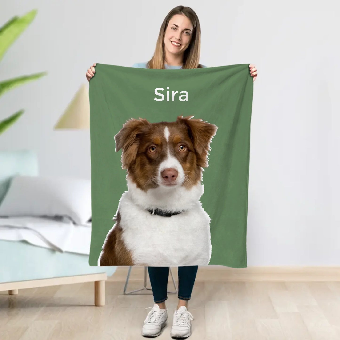 Pet portrait - Personalised Blanket