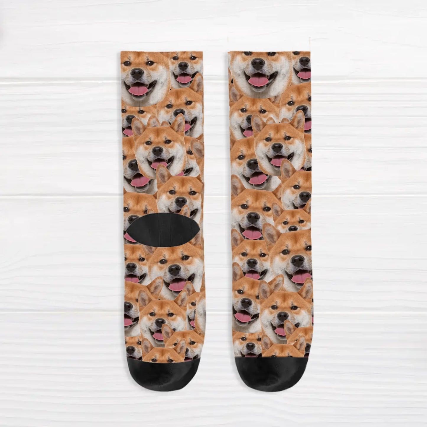 Wild photo pattern - Personalised Socks