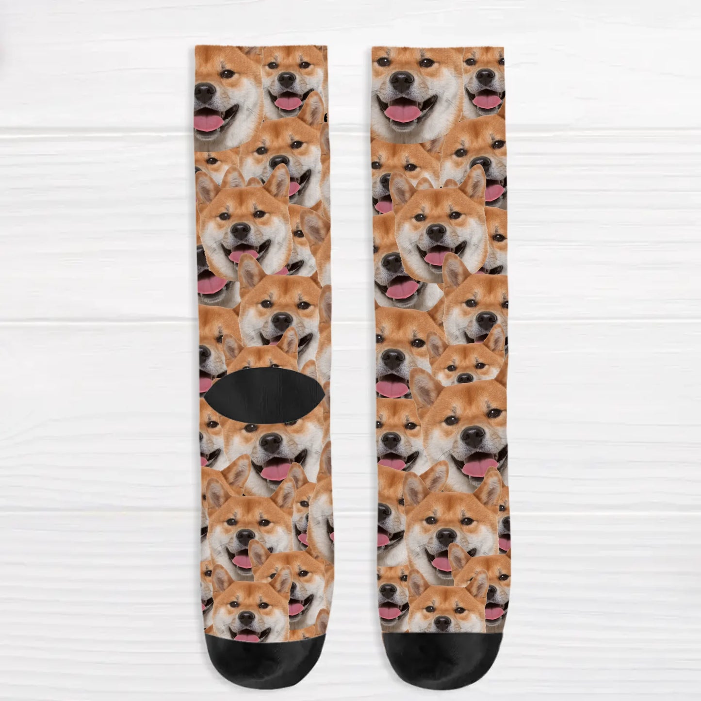 Wild photo pattern - Personalised Socks
