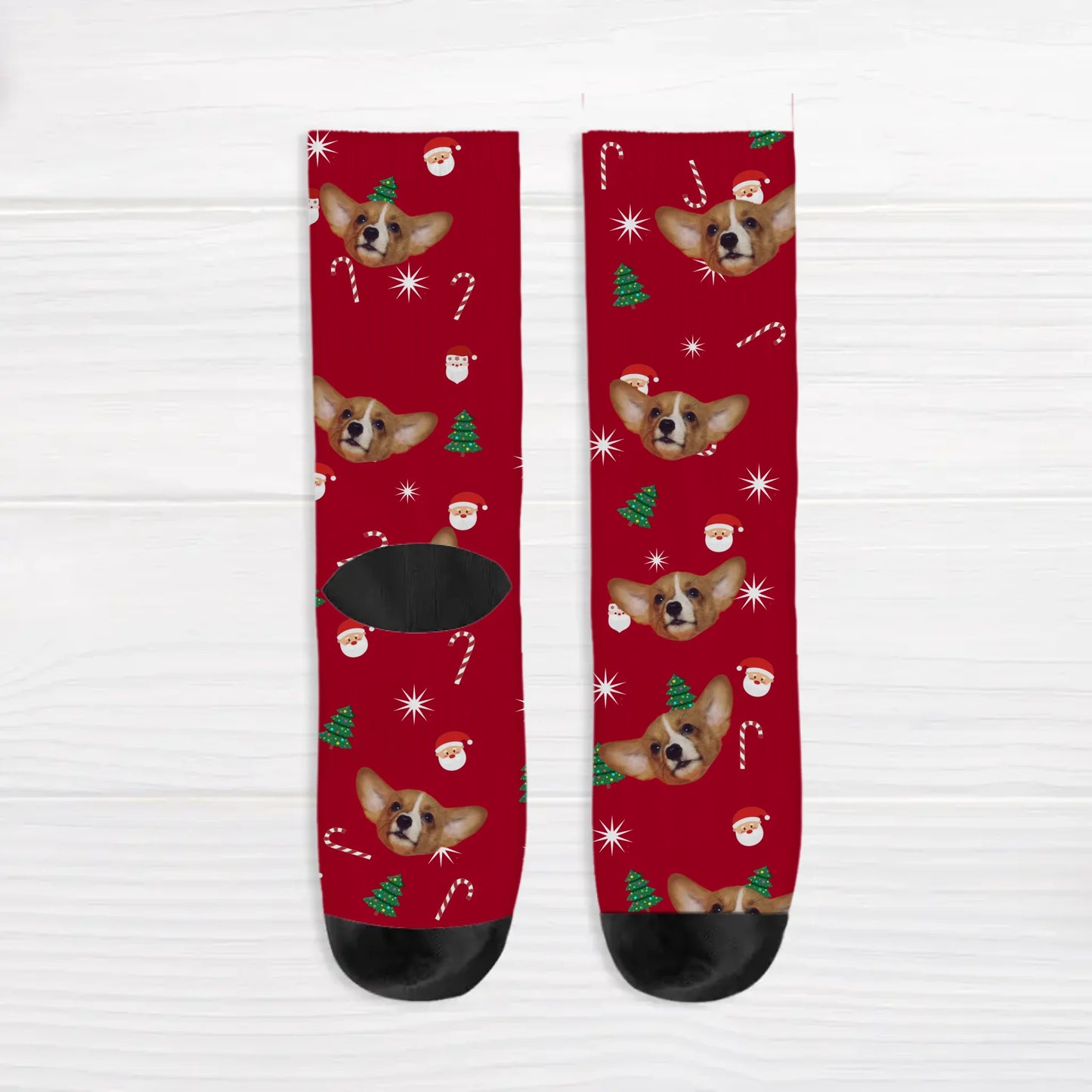 Your photo (Christmas Edition) - Personalised Socks