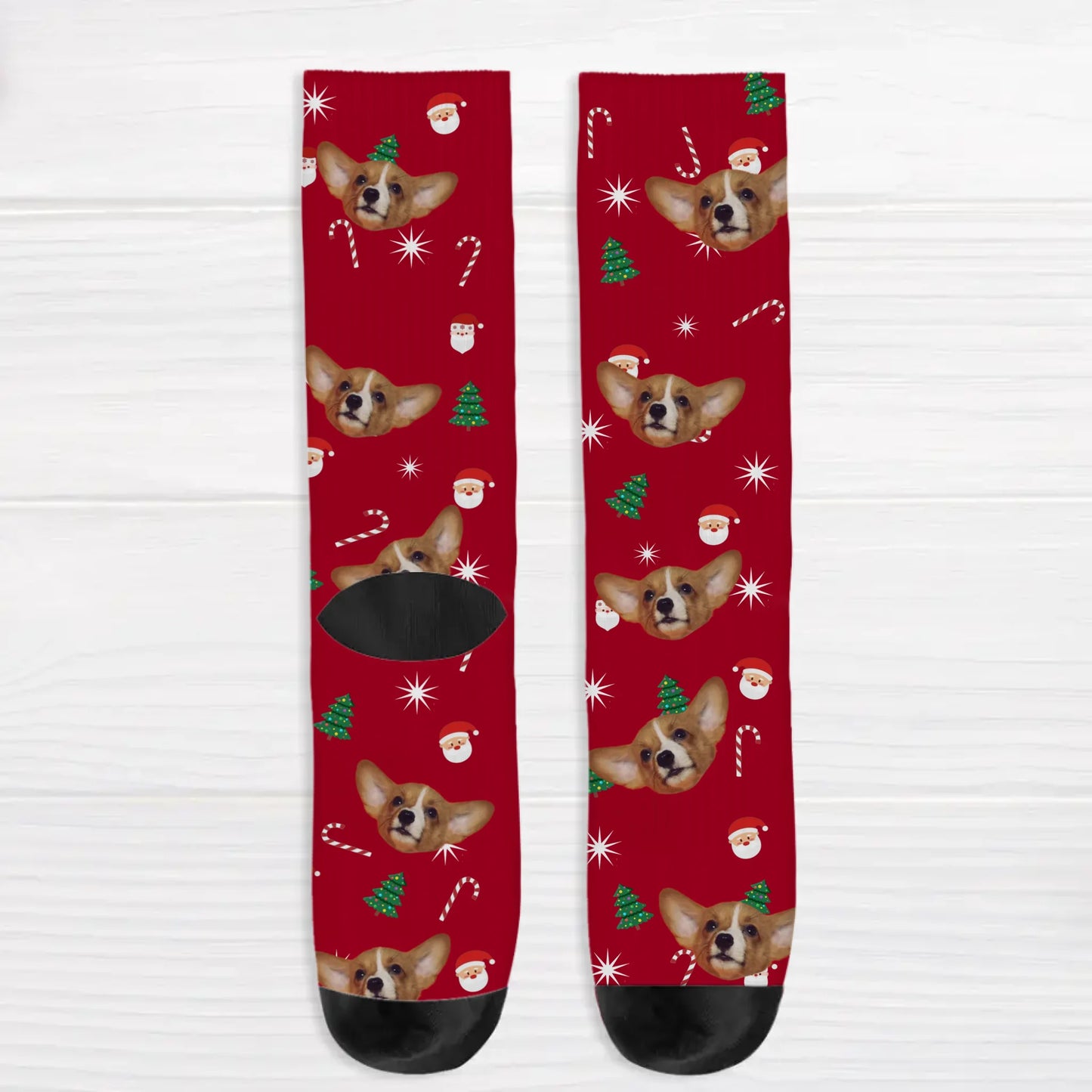 Your photo (Christmas Edition) - Personalised Socks