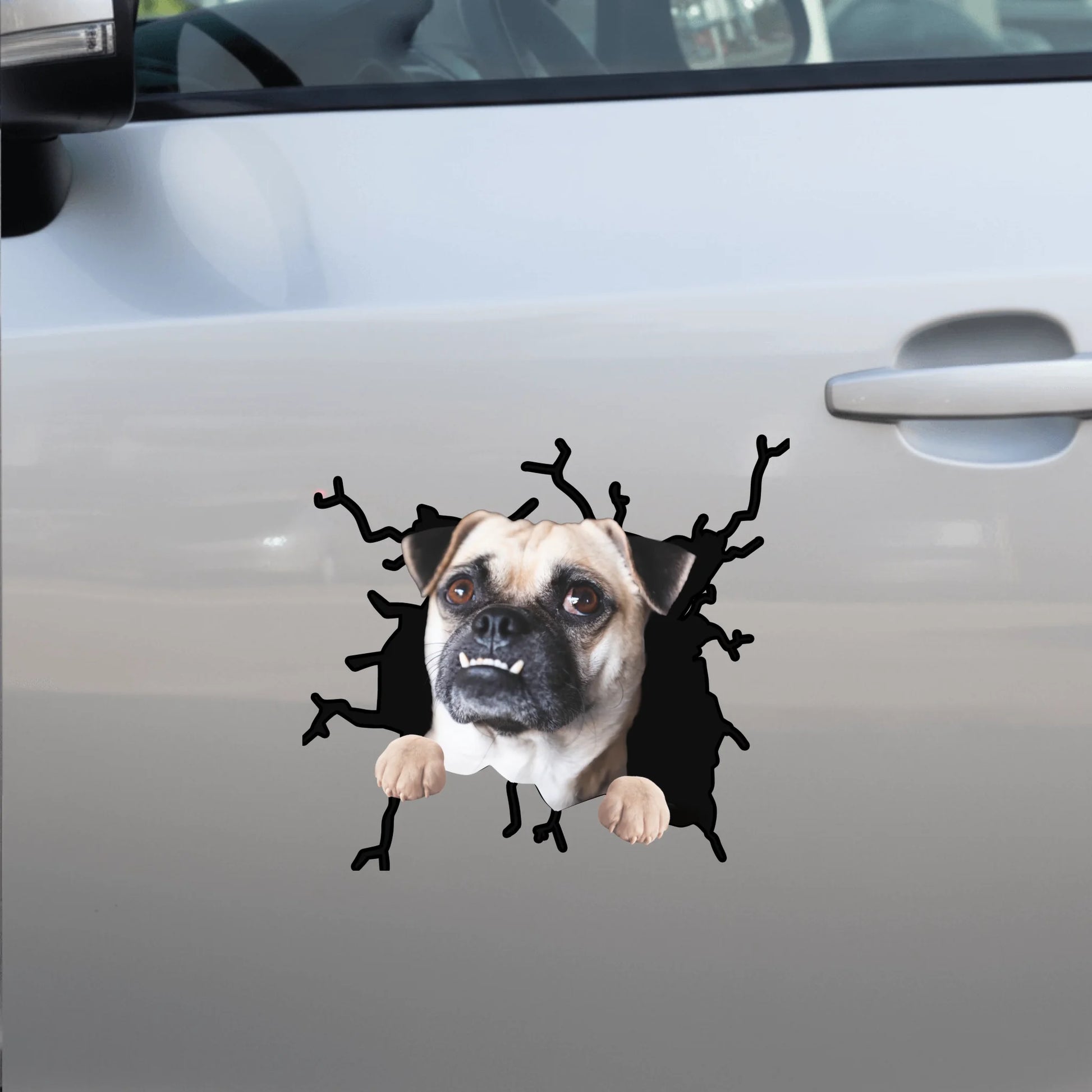 Car Sticker - SHOP NEW side door (1)