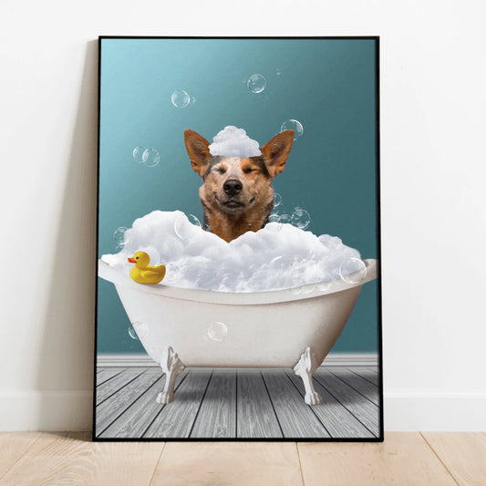 Fun in the tub - Personalised Poster