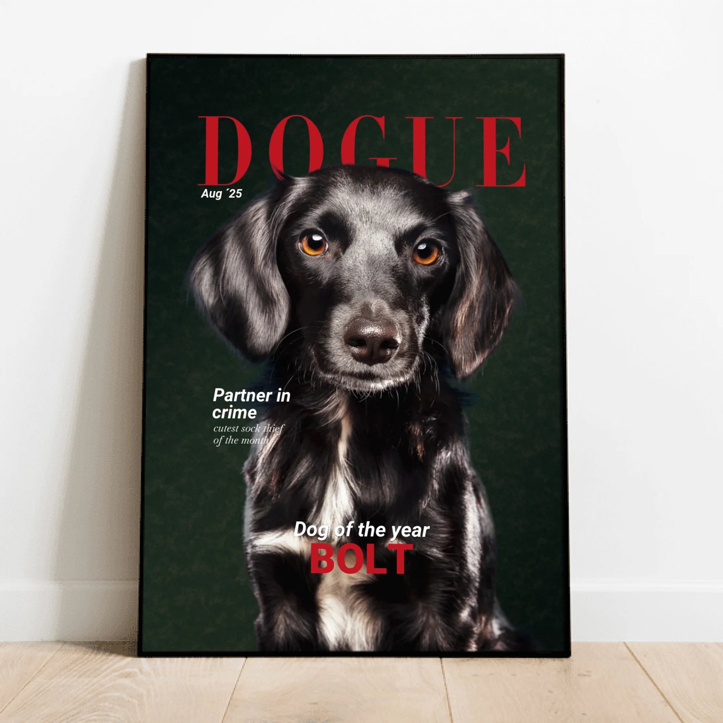 Dogue - Personalised Poster