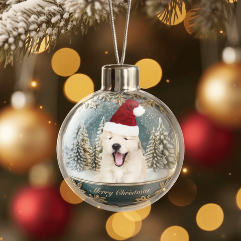 Winter Wonderland - Personalised Christmas Bauble - Featured Image