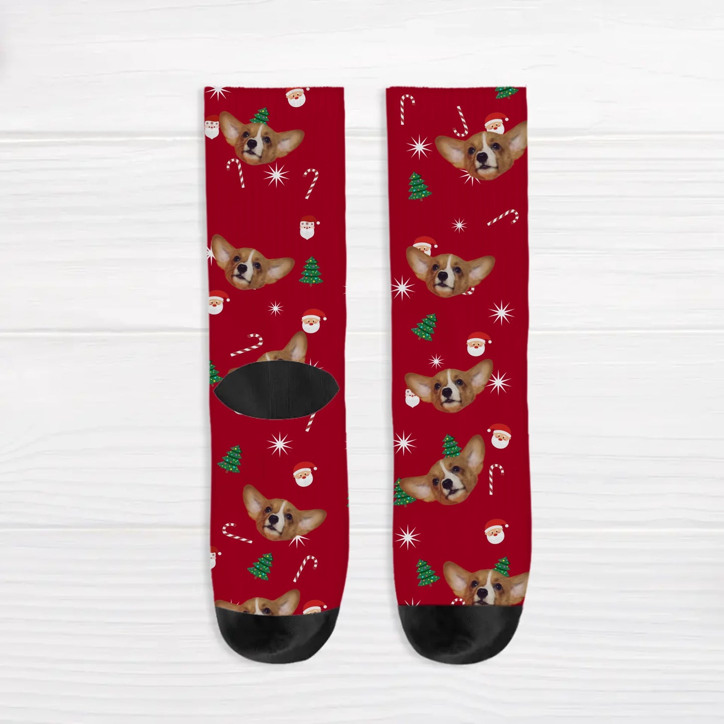 Your photo (Christmas Edition) - Personalised Socks