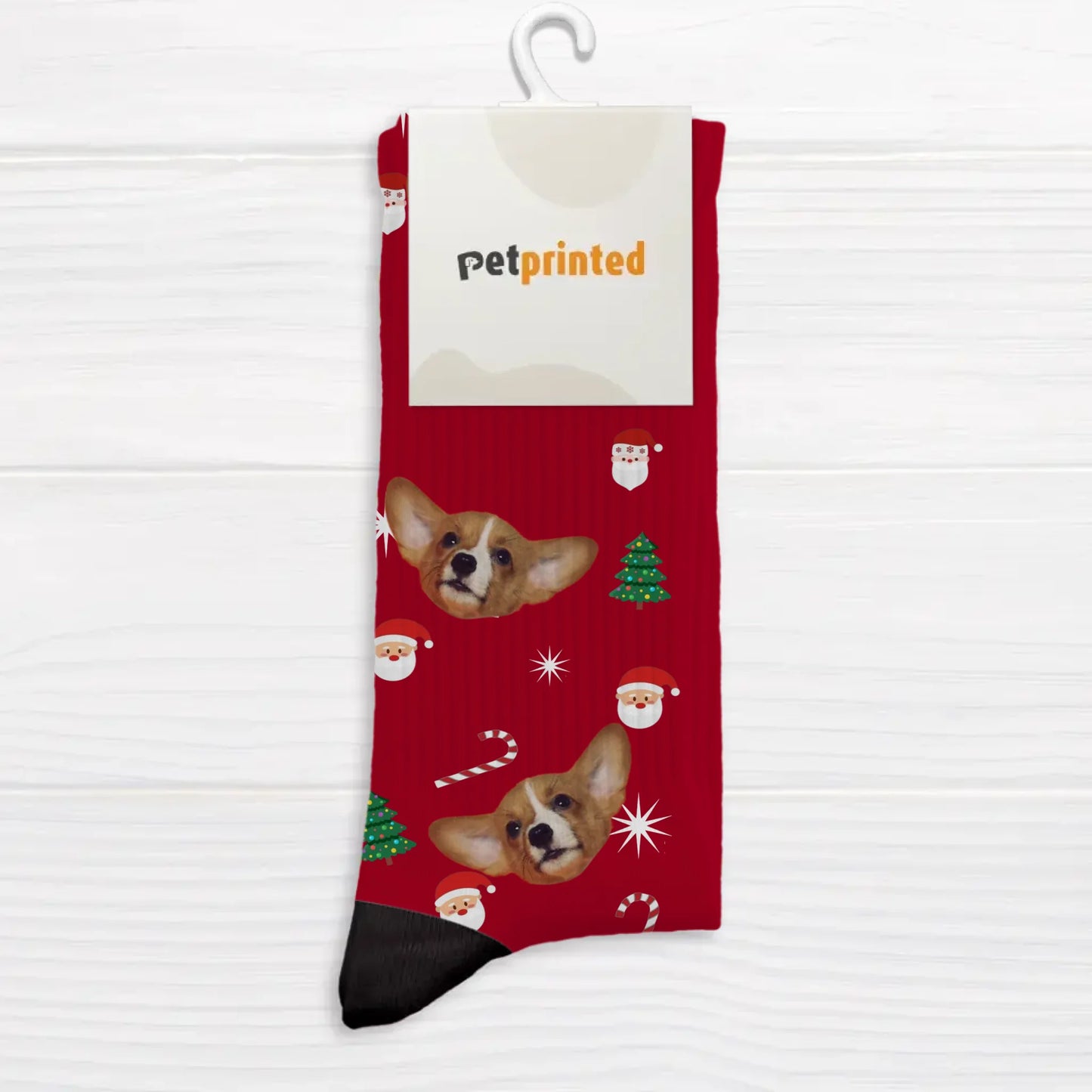 Your photo (Christmas Edition) - Personalised Socks