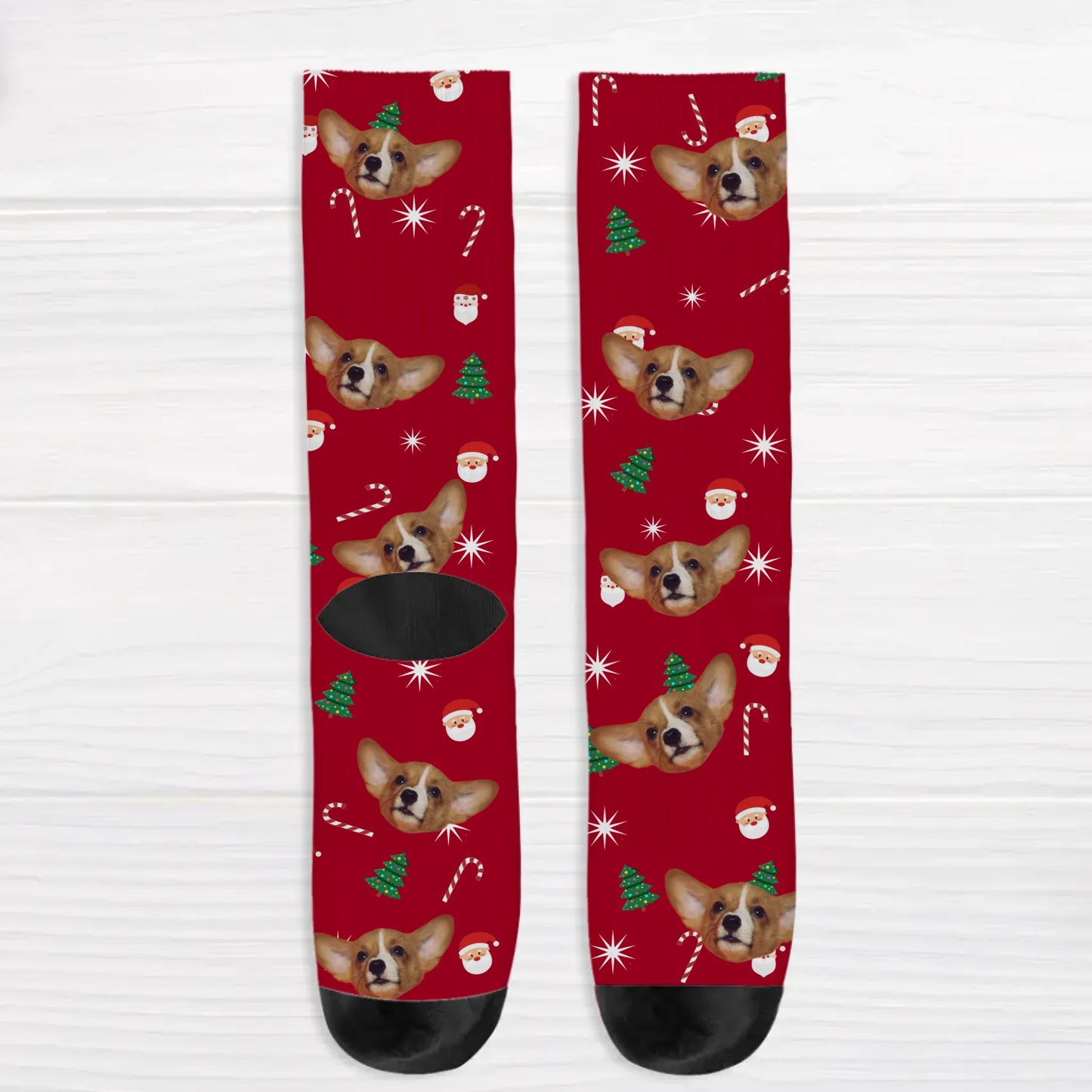 Your photo (Christmas Edition) - Personalised Socks