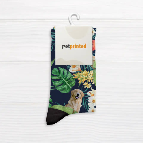 Tropical pet - Personalised Socks - Featured Image