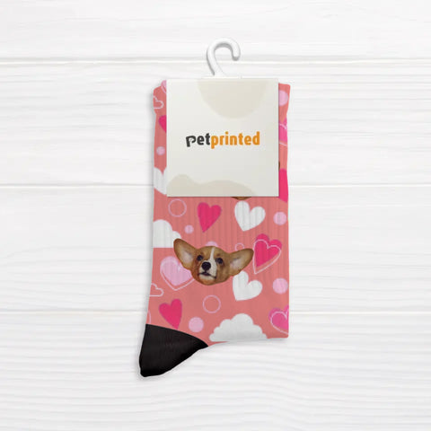 Heart pattern - Personalised Socks - Featured Image