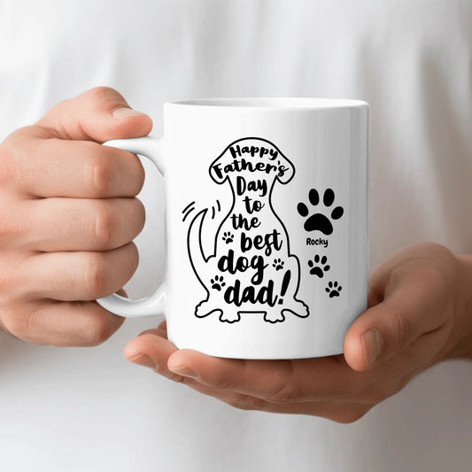 Best dog dad  - Personalised Mug