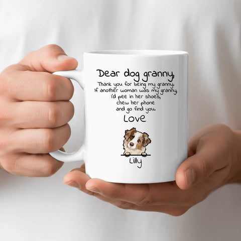 Dear Dog Parent - Personalised Mug - Featured Image
