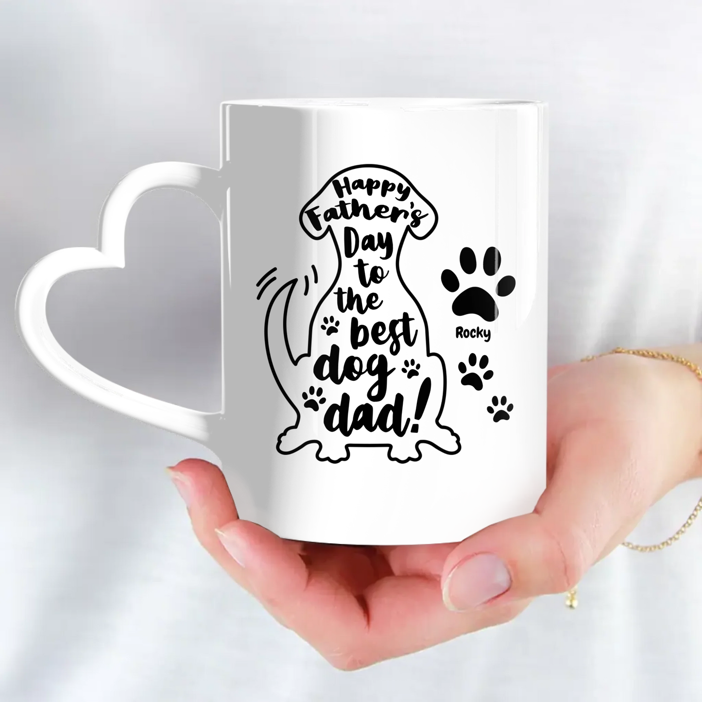 Best dog dad  - Personalised Mug