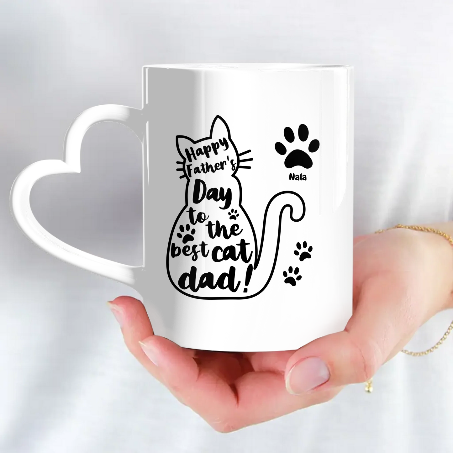 Best cat dad - Personalised Mug