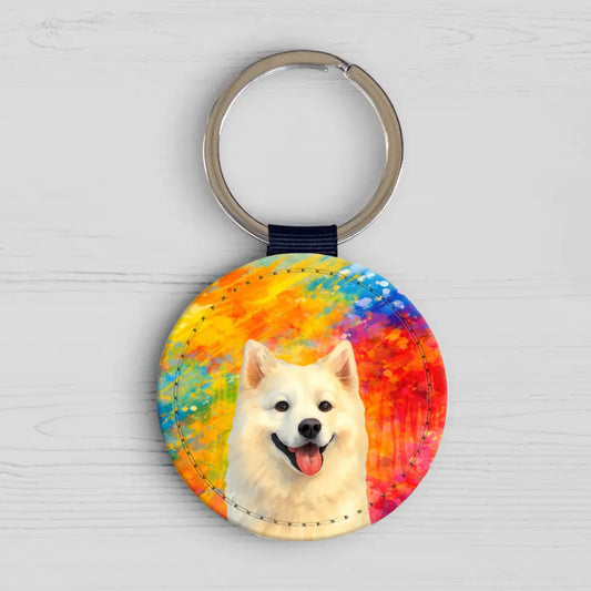 Paint Art - Personalised Keychain