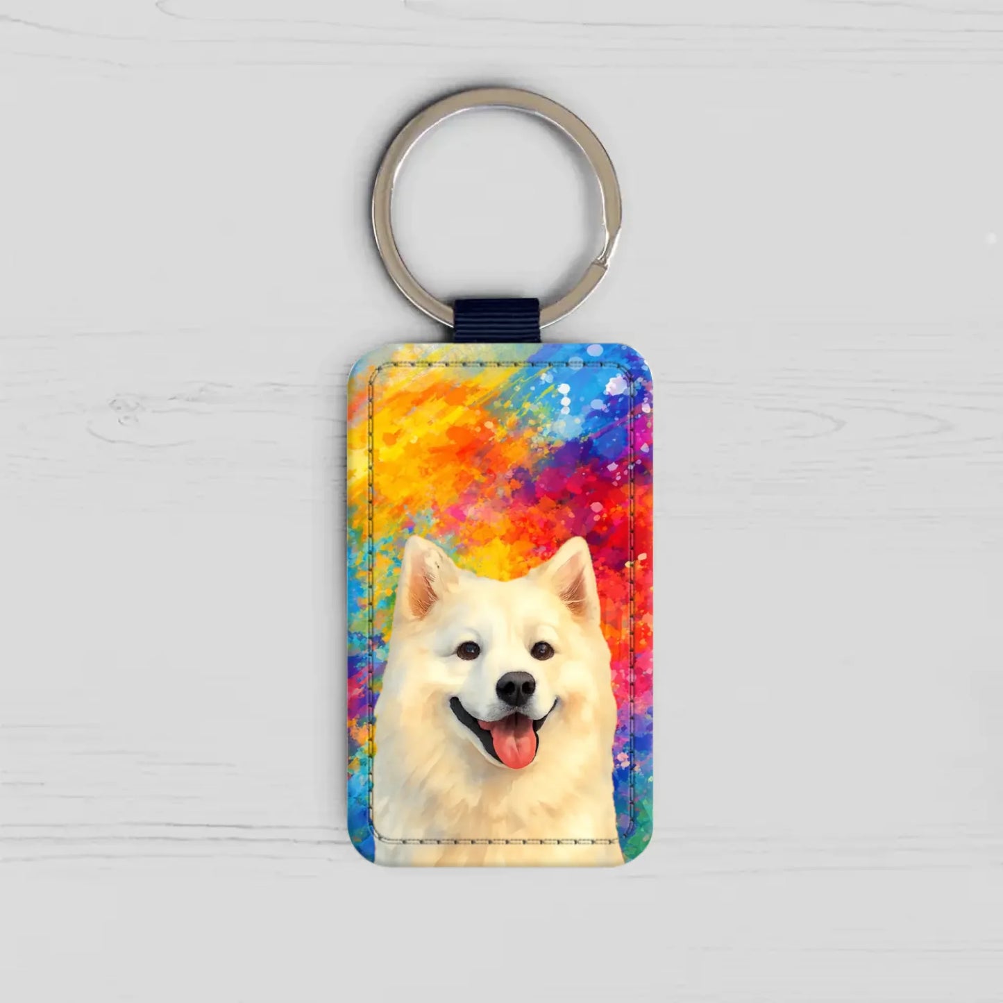 Paint Art - Personalised Keychain