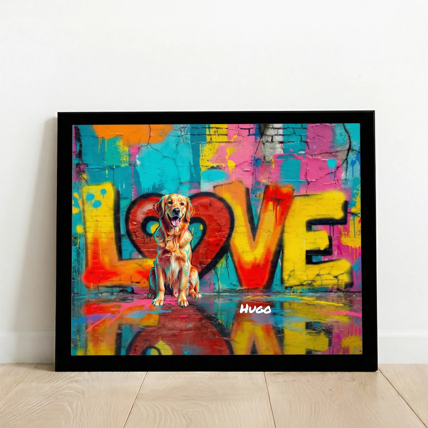 Framed Poster UK horizontal