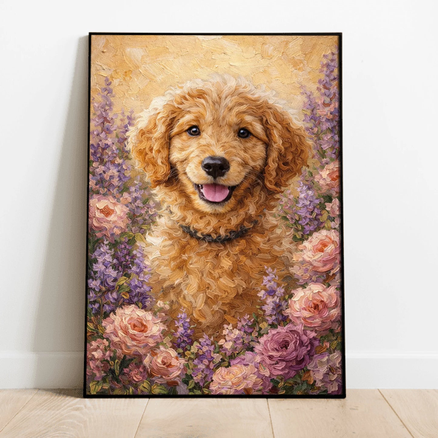 Golden Bloom - Personalised Poster