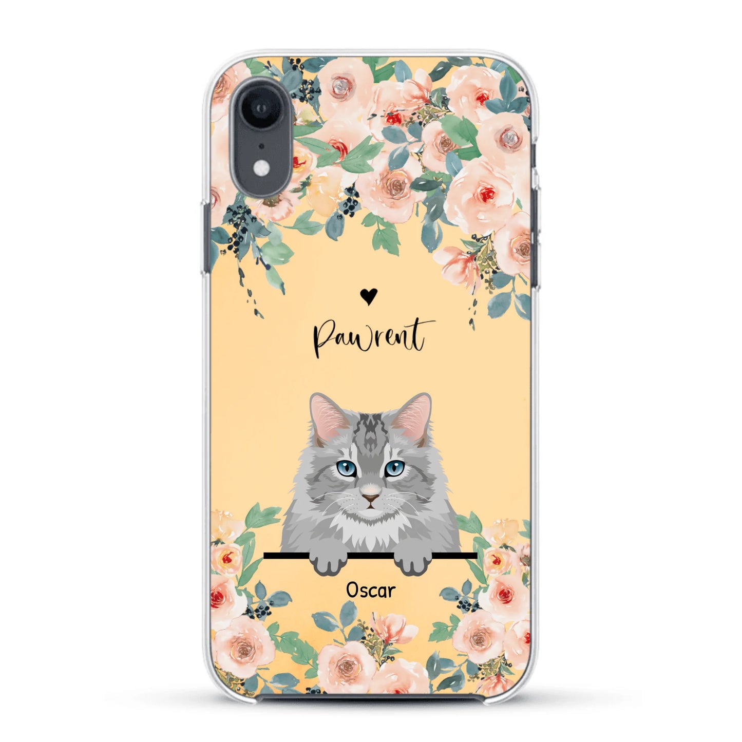 Peeking pets - Personalised Phone Case
