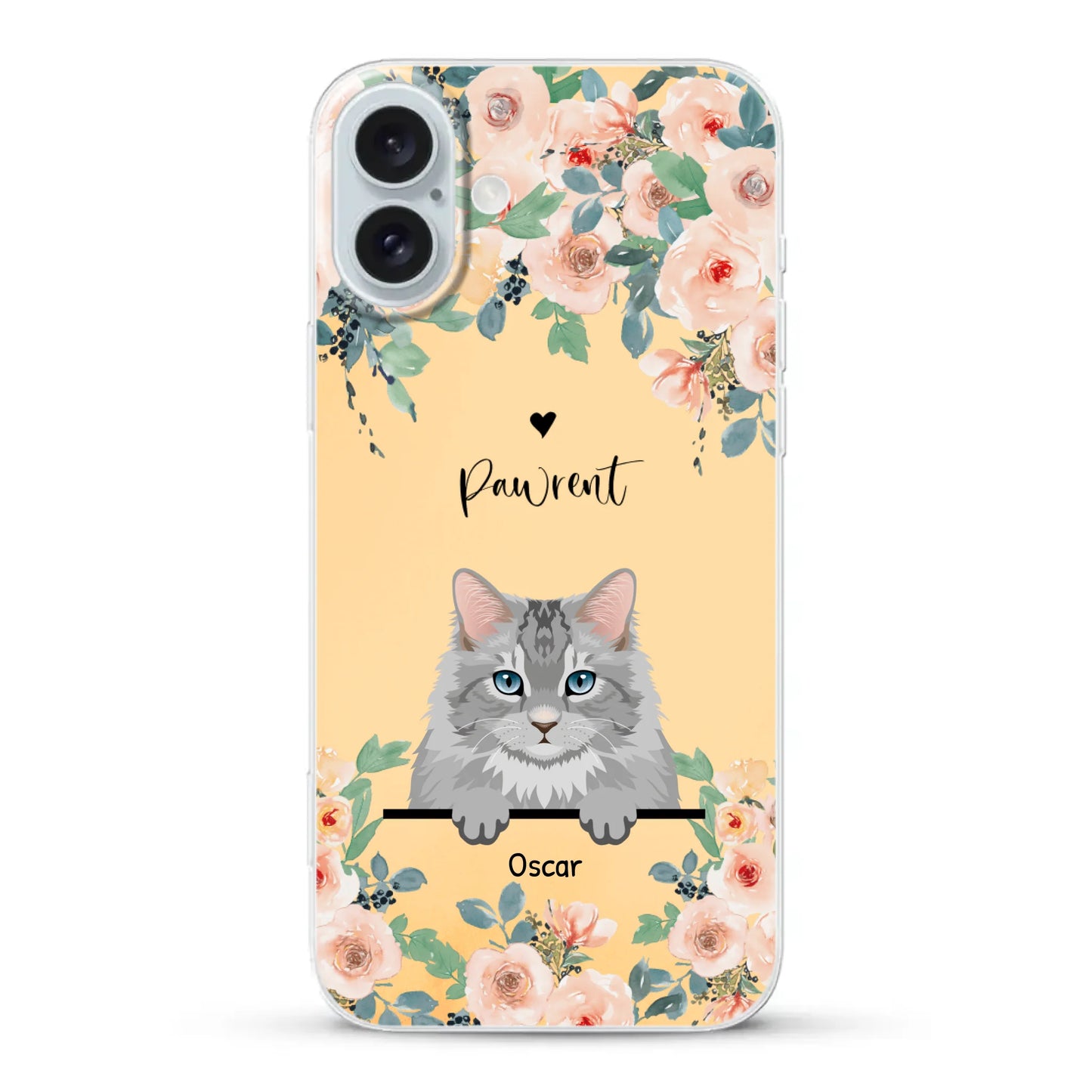 Peeking pets - Personalised Phone Case