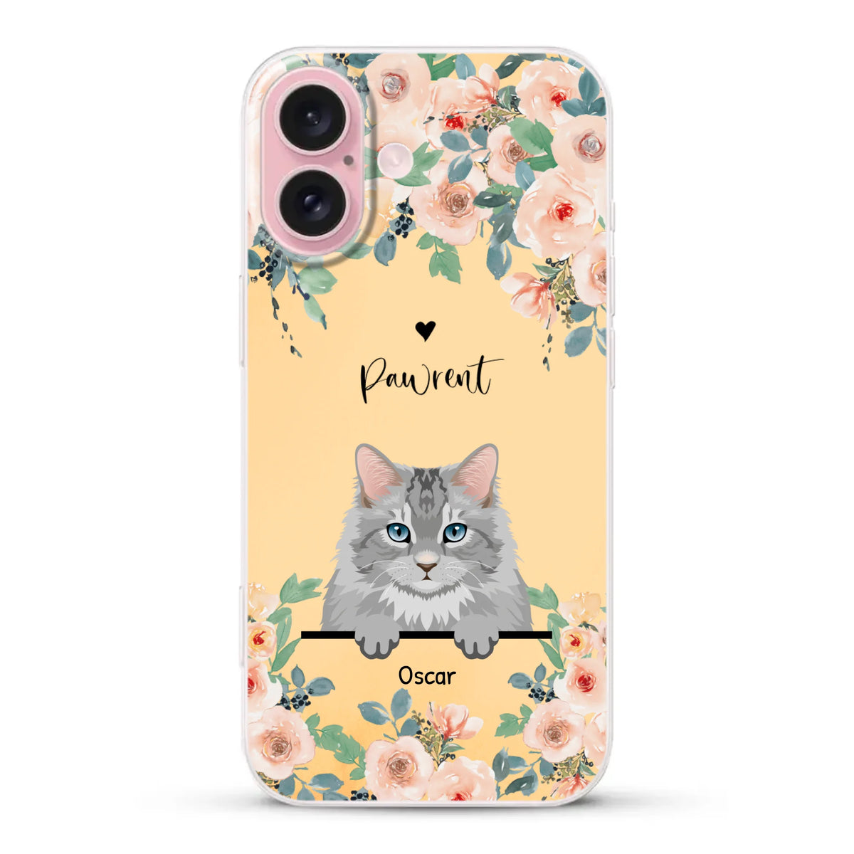 Personalised Phone Case - Peeking pets