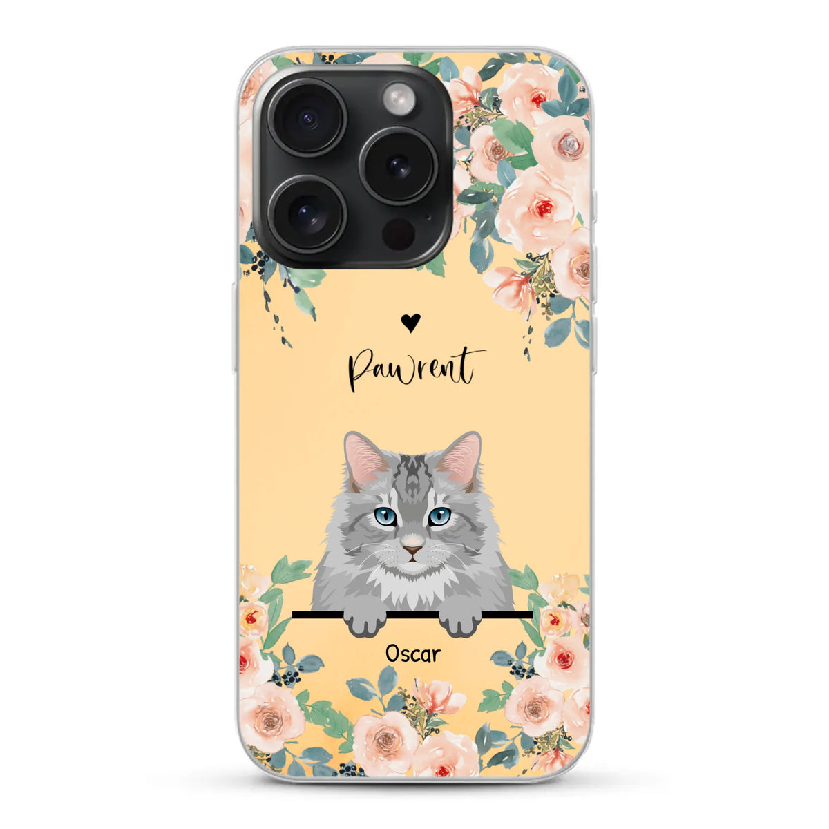 Personalised Phone Case - Peeking pets