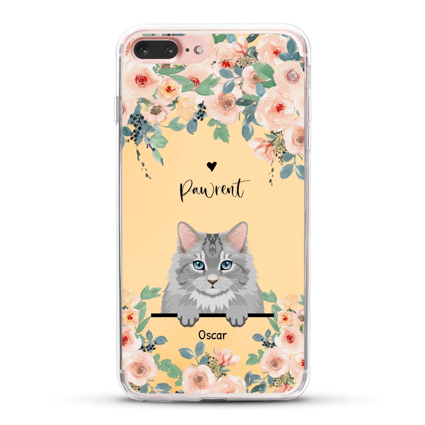 Peeking pets - Personalised Phone Case