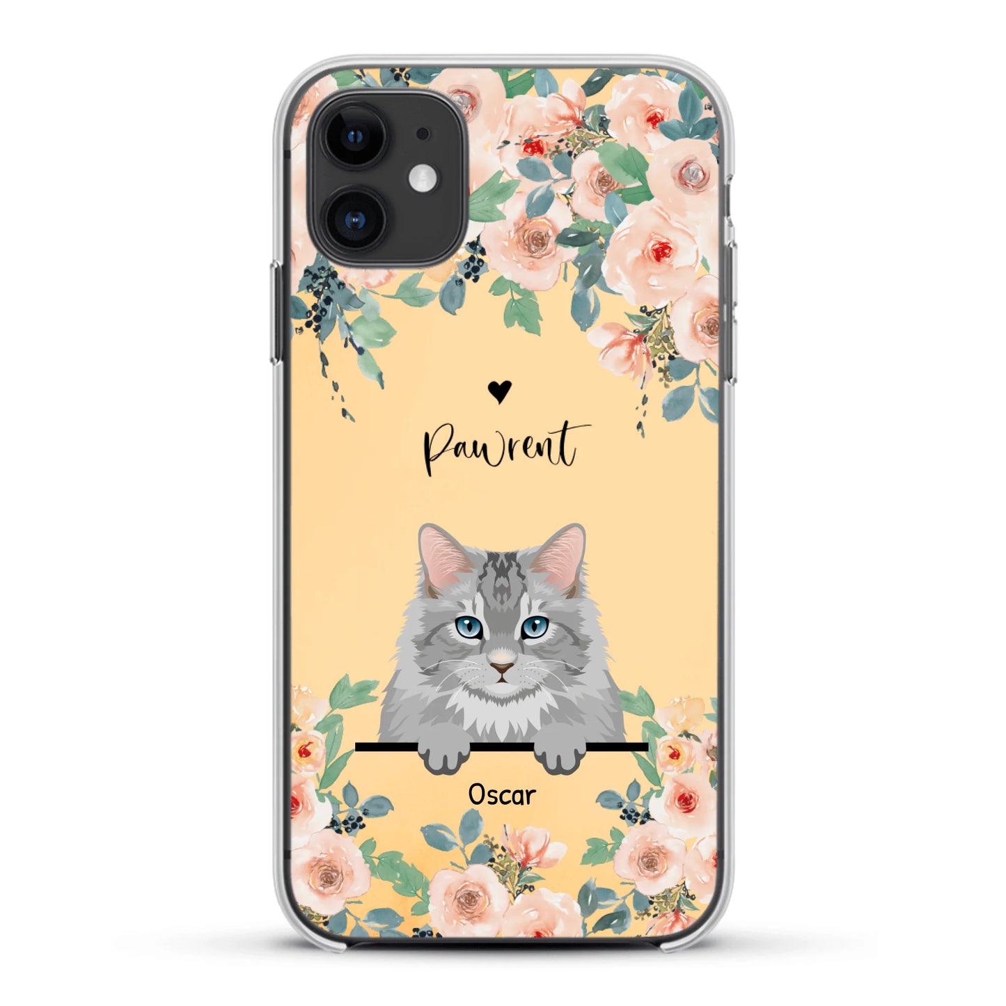Peeking pets - Personalised Phone Case