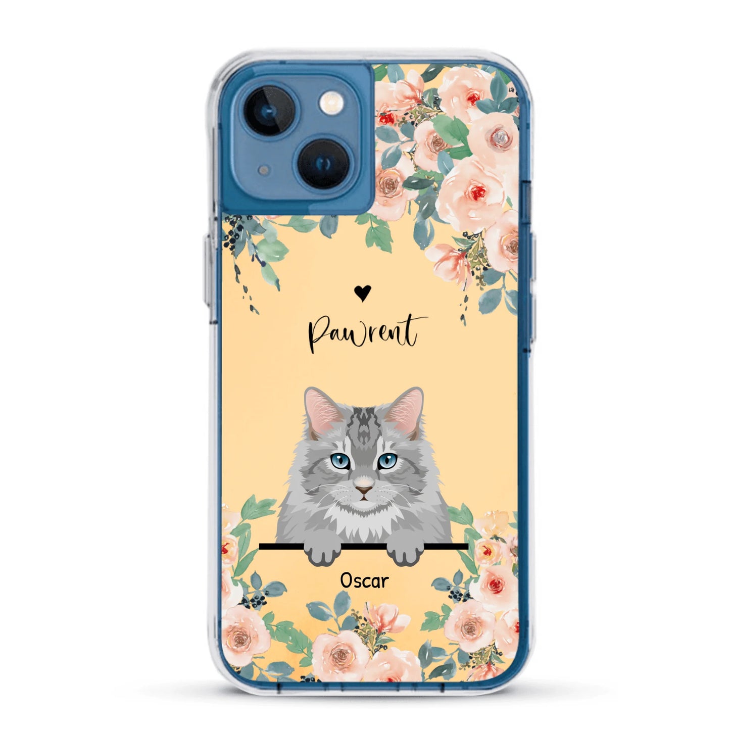 Peeking pets - Personalised Phone Case